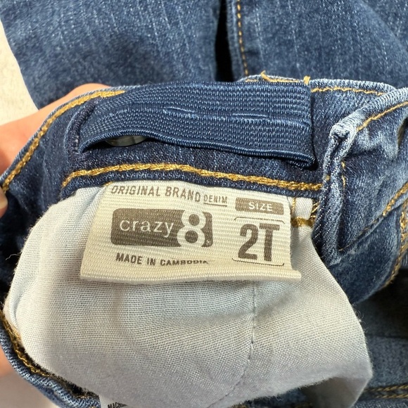 Crazy 8 Dark Blue Kids Jeans - Picture 9 of 10